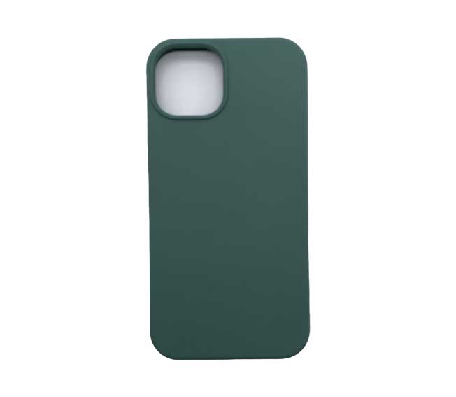 墨绿色手机硅胶保护套制品